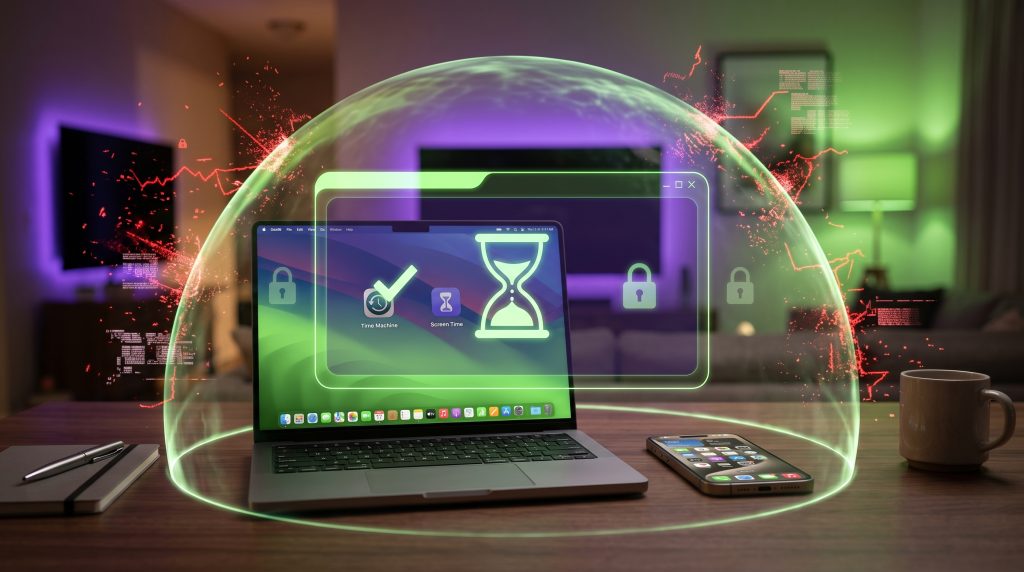 Gestión de Dispositivos con Apple Screen Time (iOS y macOS) applescreentime