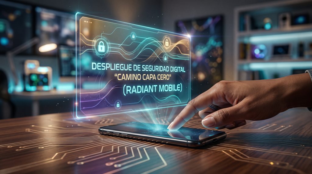 Despliegue de Seguridad Digital "Camino Capa Cero" (Radiant Mobile) despliegueseguridaddigitalradiantmobile
